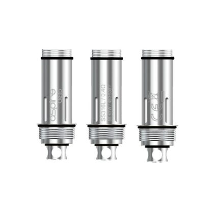 ASPIRE CLEITO DUAL CLAPTON REPLACEMENT ATOMIZER HEAD SS316L 0,4 ohm (5px)
