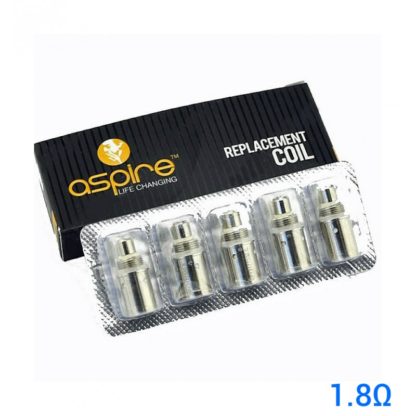 Aspire coils BDC 1,6 ohm (pack 5 uds)